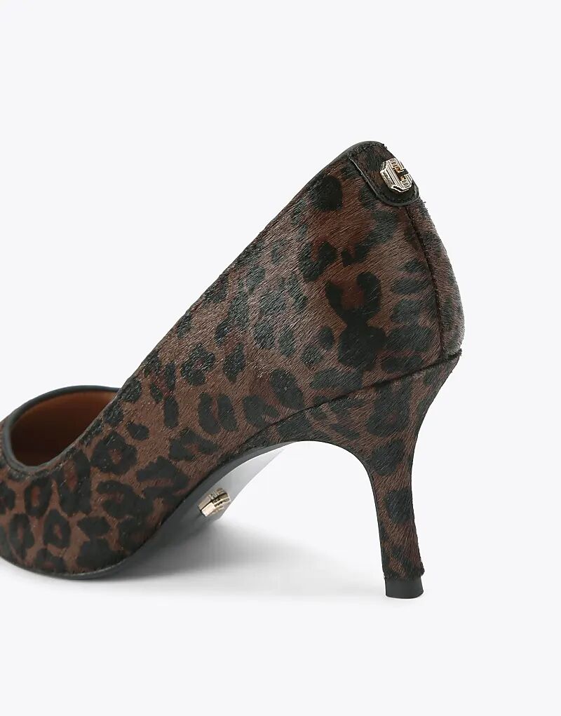 Туфли на каблуке Carvela Pompeii черно-коричневого цвета — фото 4