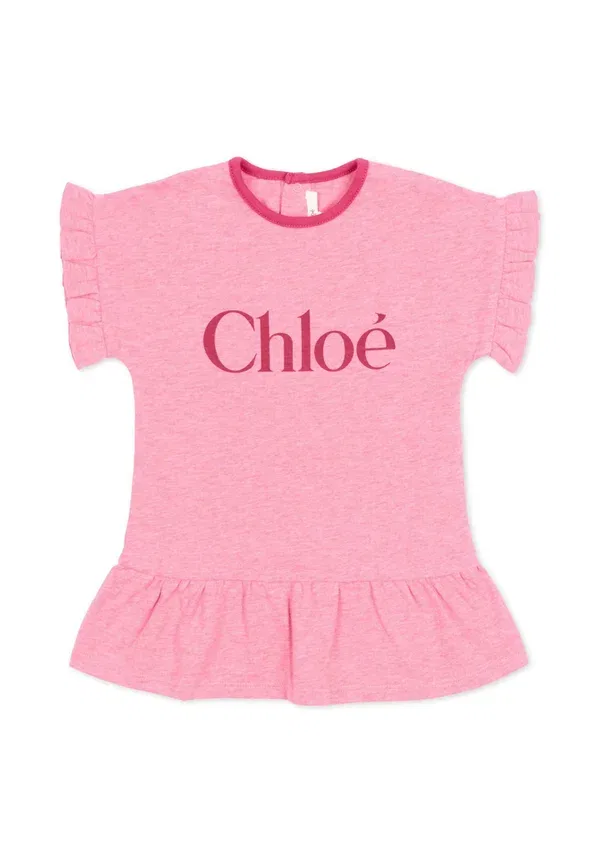 Трикотажное платье Chloe, розовый