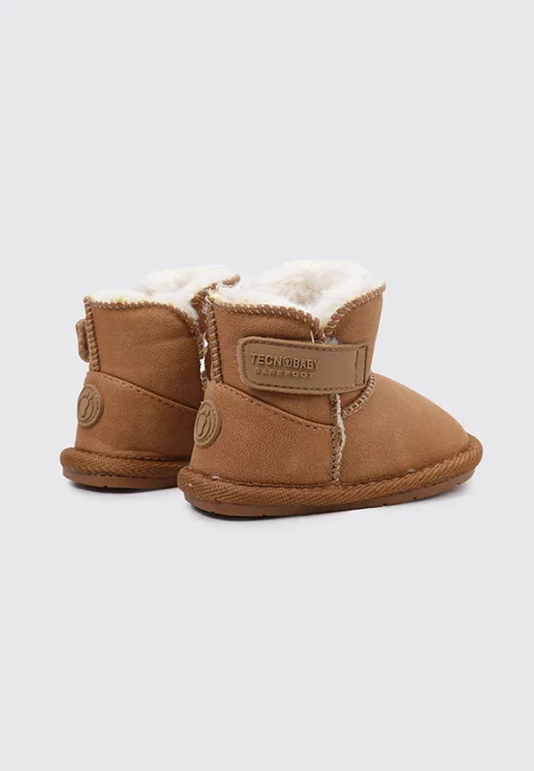 Ботинки с теплым утеплителем Baby shoes Osito By Conguitos camel, коричнево-бежевой — фото 4