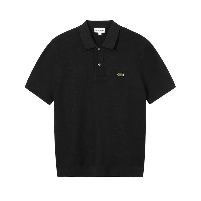 Мужское поло с коротким рукавом LACOSTE, Black