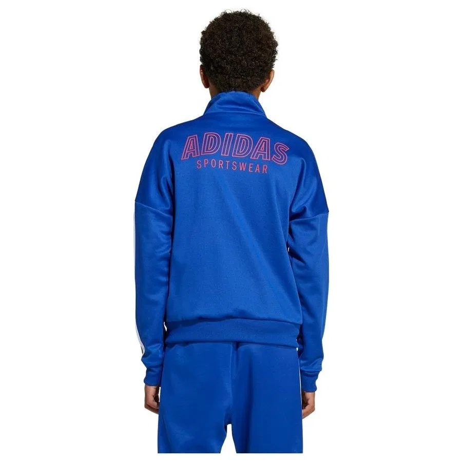 Детская куртка adidas J HOT TTOP JW5085, Синий — фото 3