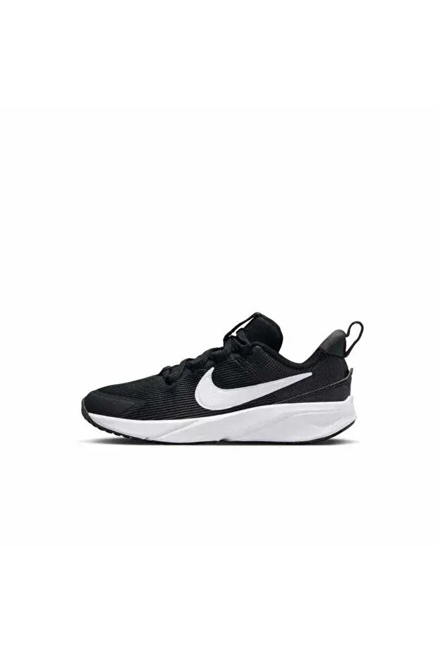 Детские кроссовки для девочек спортивные Star Runner 4 NN Kids Nike, Black - Gray - Silver