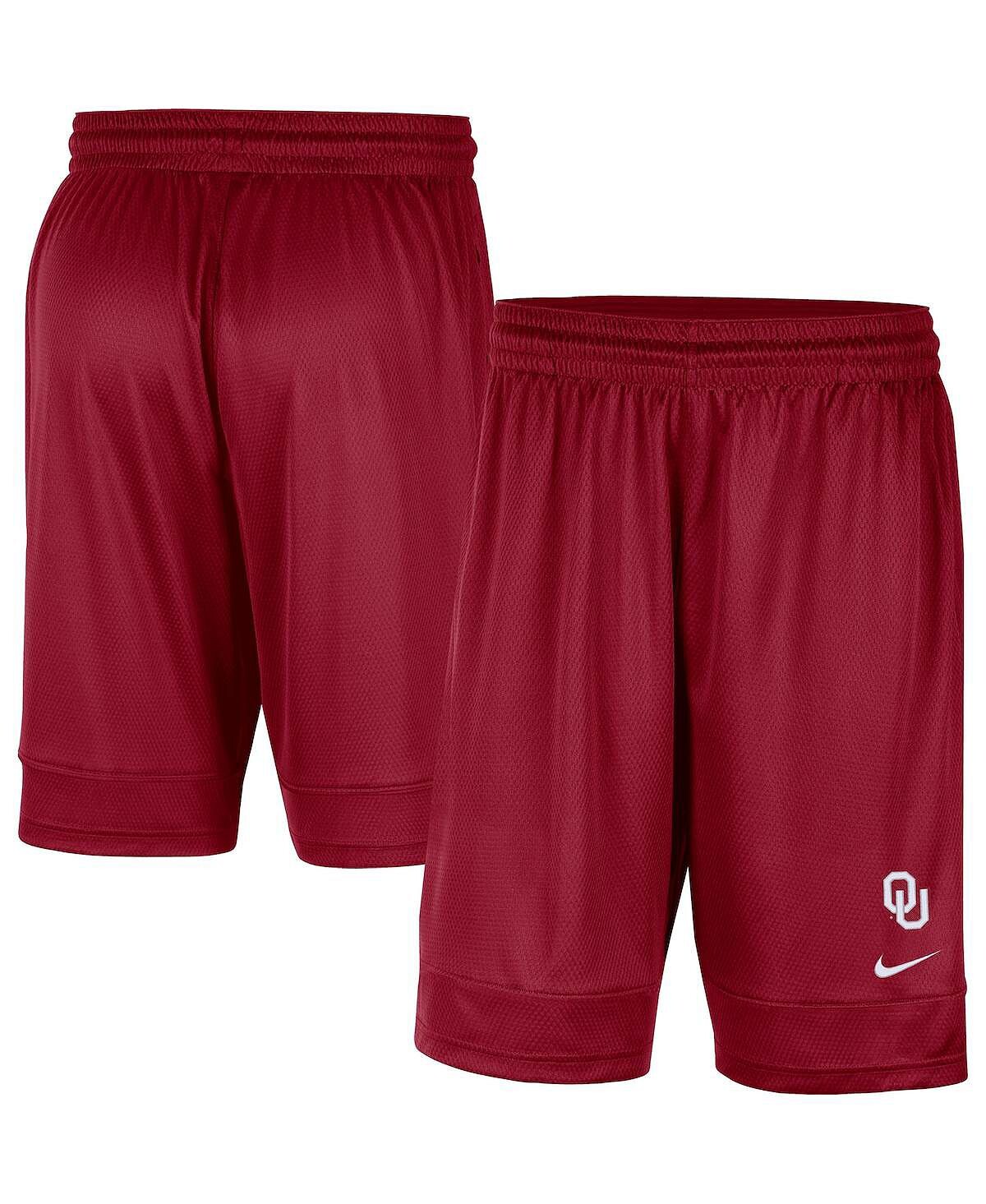 

Мужские шорты crimson oklahoma sooners fast break team performance Nike