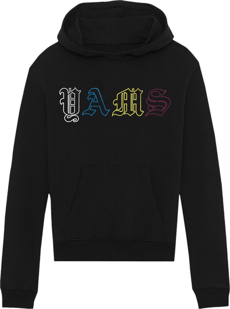 

Худи Yamborghini x Yams Day 2021 Foil Print World Hoodie 'Black', черный