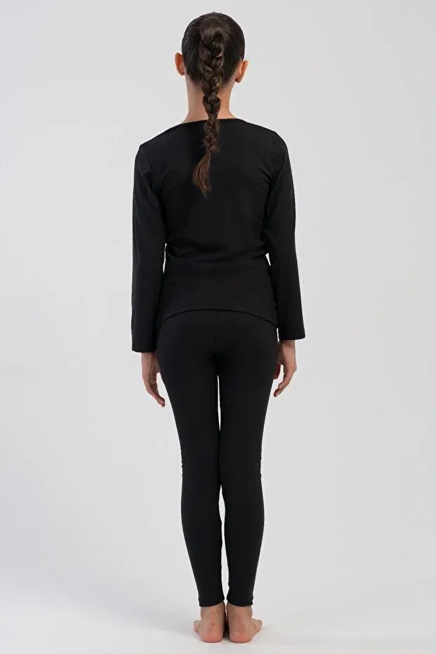 Детские кальсоны для мальчиков хлопковые Obje, Black — фото 4