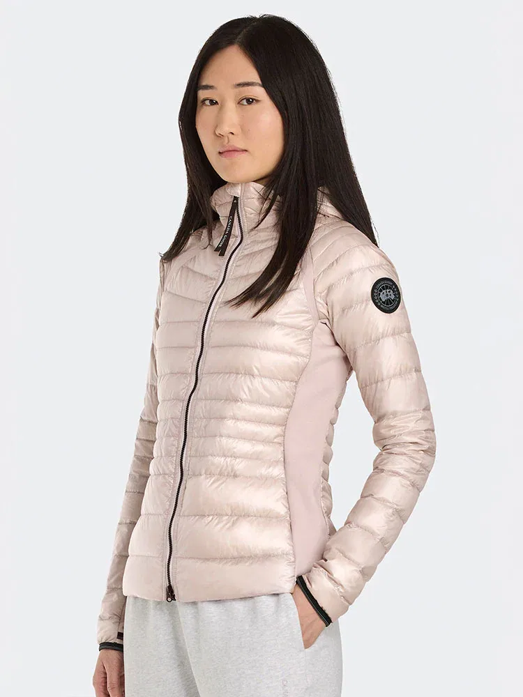 Куртка легкая Hoodie Black Disc CANADA GOOSE, Melange Pink — фото 2