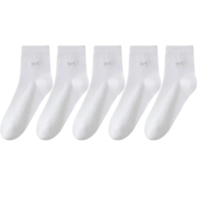 Детские носки-гольфы с комплектом из 5 пар, Black 3 Pack+Sapphire Blue 2 Pack, MIIOW — фото 3
