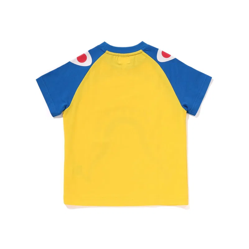 Детская футболка с круглым вырезом Pre School T Shirts A BATHING APE, Gray Gyx — фото 3