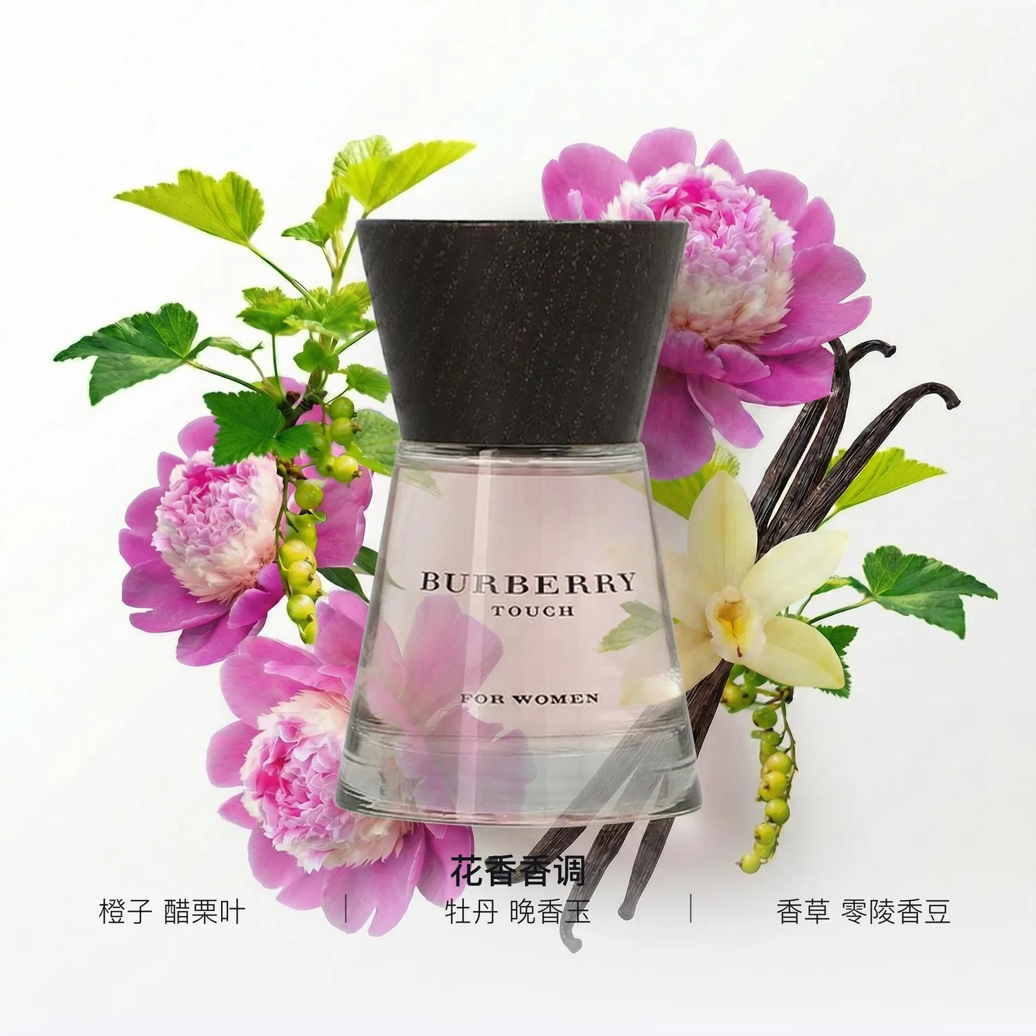 Женские духи Burberry Love Connection, 50 мл, Green Floral Eau De Parfum, Burberry, Green Floral — фото 2
