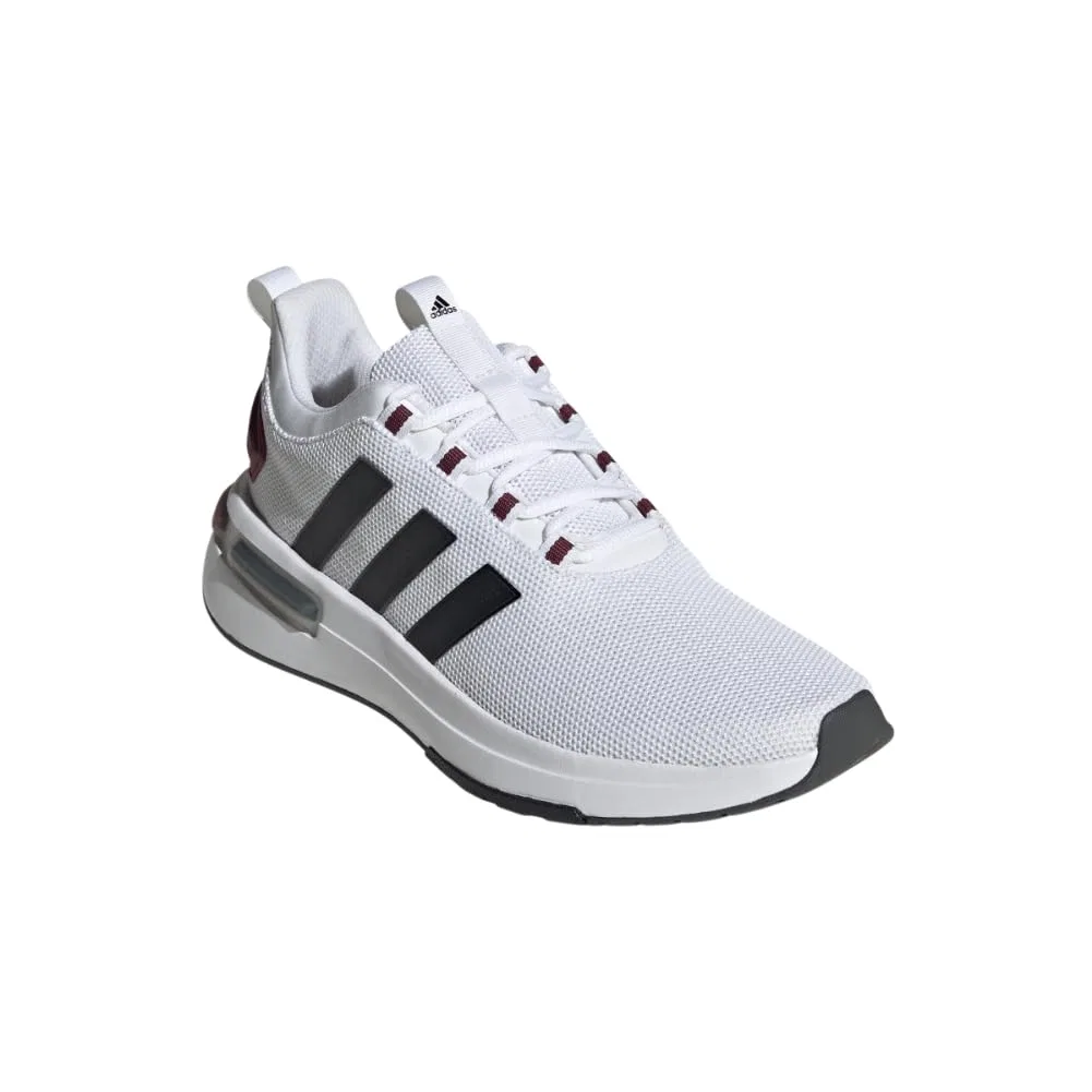 Детские кроссовки на шнурках Racer Tr23 Shoes Adidas, Ftwr White Core Black Shadow Red — фото 2