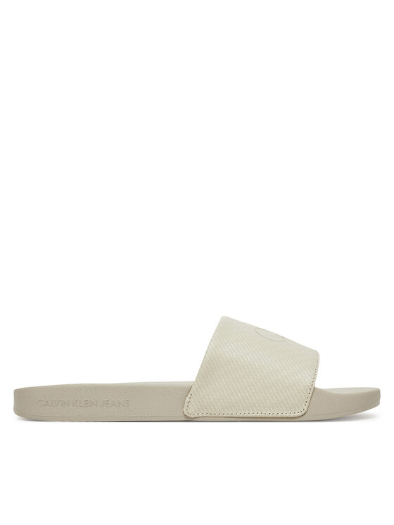

Мюли Slide Aop Print YM0YM01269 Calvin Klein Jeans, бежевый