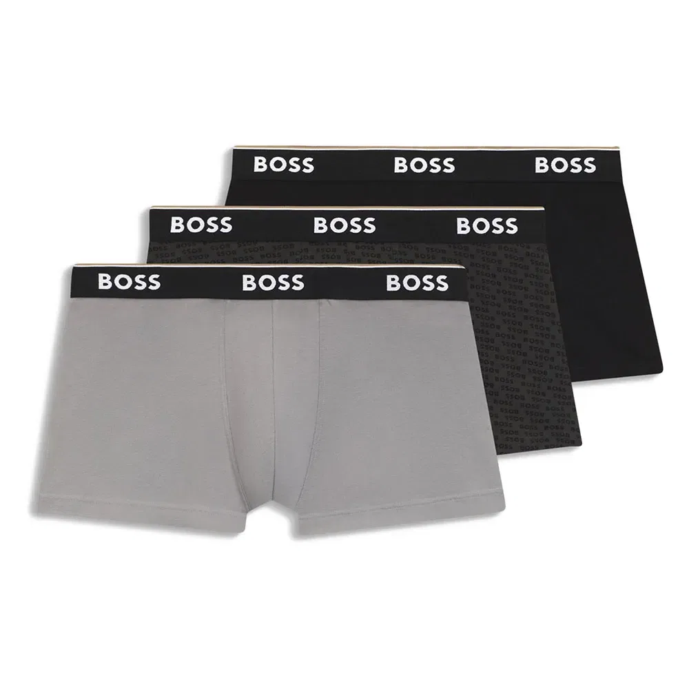 Мужские трусы-боксеры с принтом BOSS Power Design Trunk 10276514, Multicolor