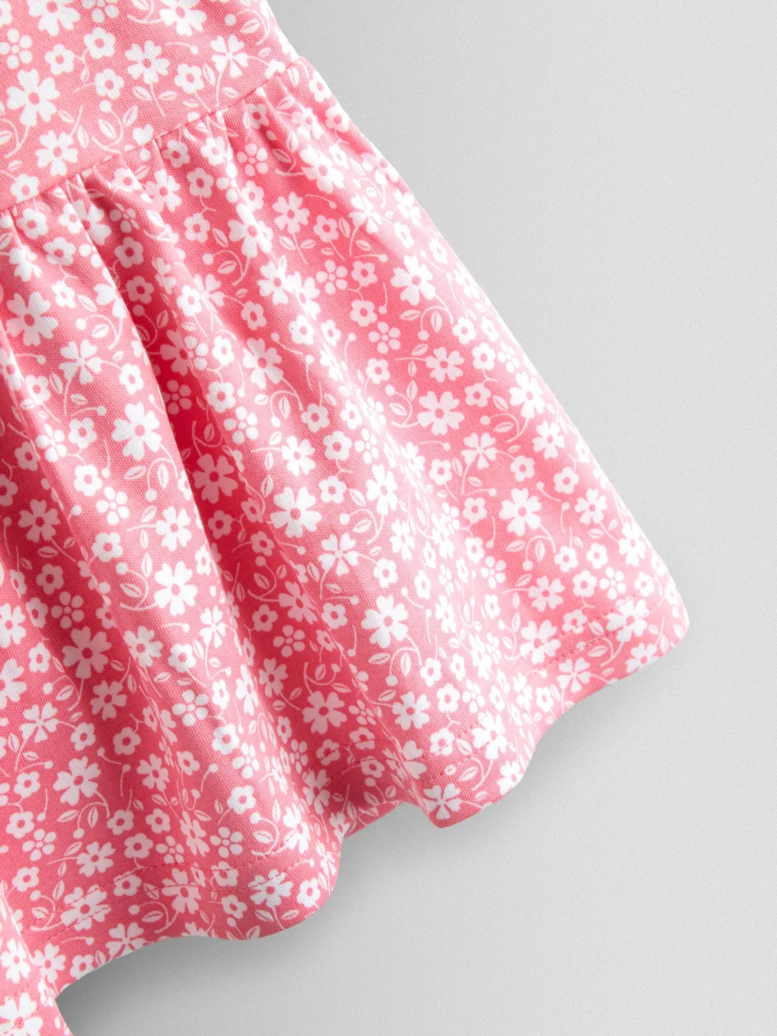 Юбка-шорты Ditsy Floral, JoJo Maman Bébé, розовый — фото 3