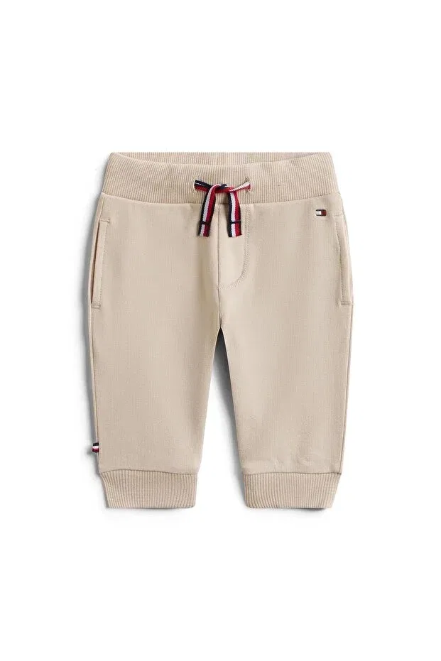 Детские спортивные штаны для девочек с принтом Tommy Hilfiger, Beige