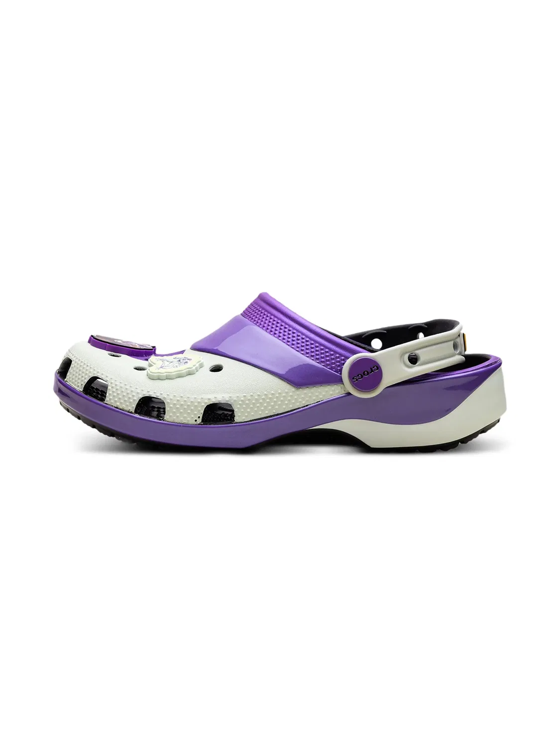 Мюли Frieza Classic Clog из коллаборации с Dragon Ball Z Crocs, фиолетовый