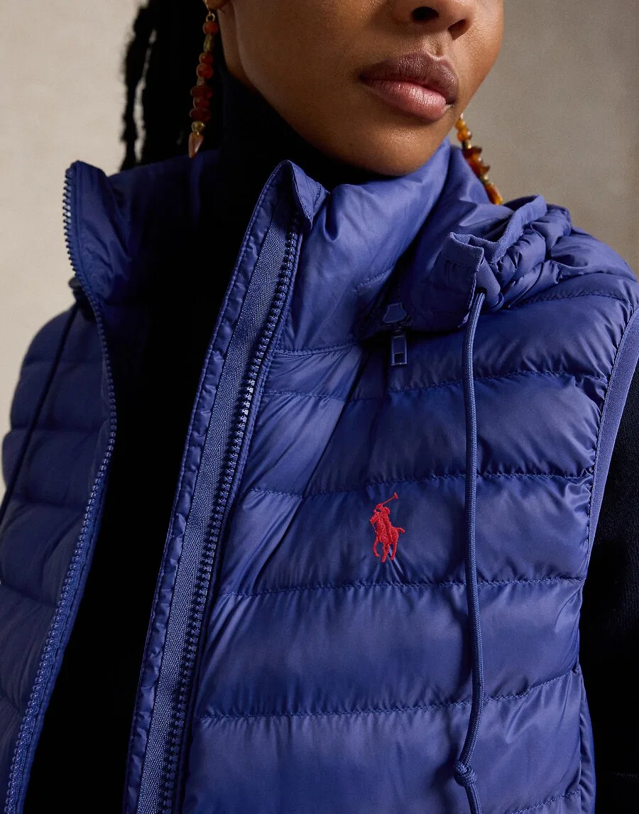 Жилет Polo Ralph Lauren цвета индиго — фото 3