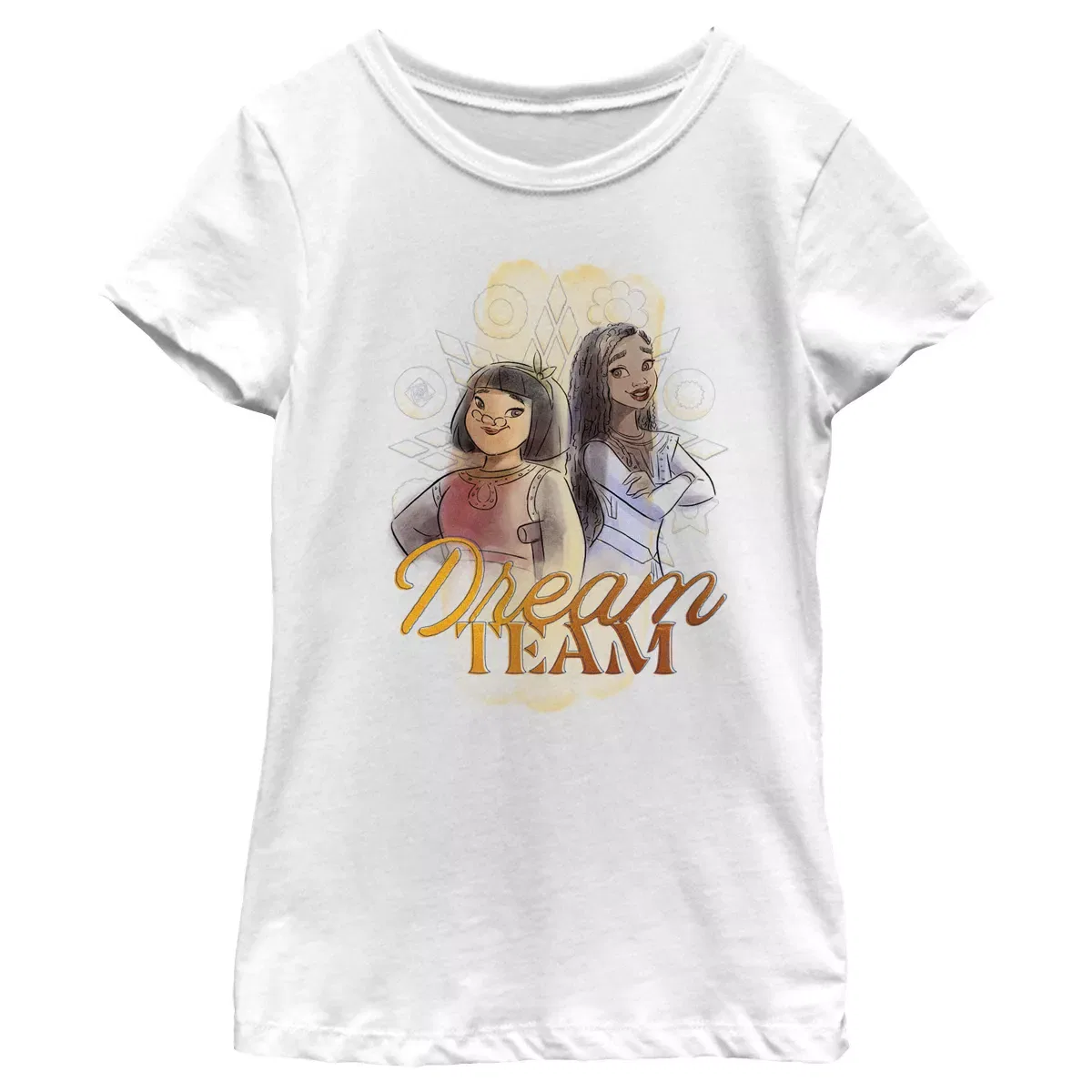 Детская футболка с принтом Dream Team Disney White