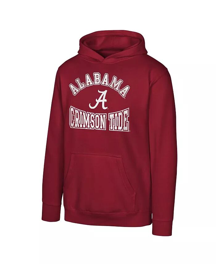 

Толстовка с капюшоном из флиса для больших мальчиков и девочек Crimson Alabama Crimson Tide Hometown Classic Outerstuff