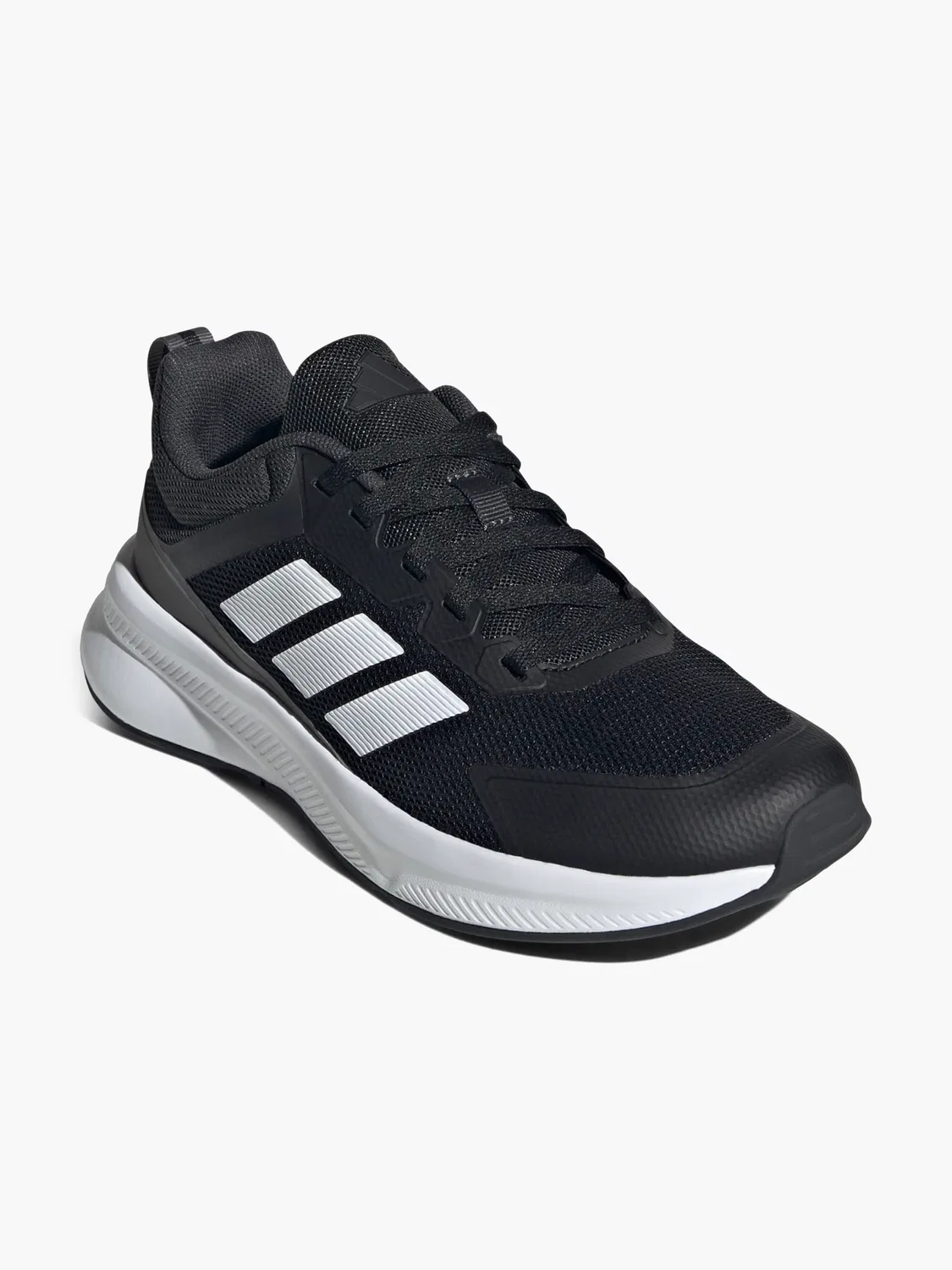 Детские кроссовки с технологией Cloudfoam Adidas Fortarun 4.0, черный — фото 4