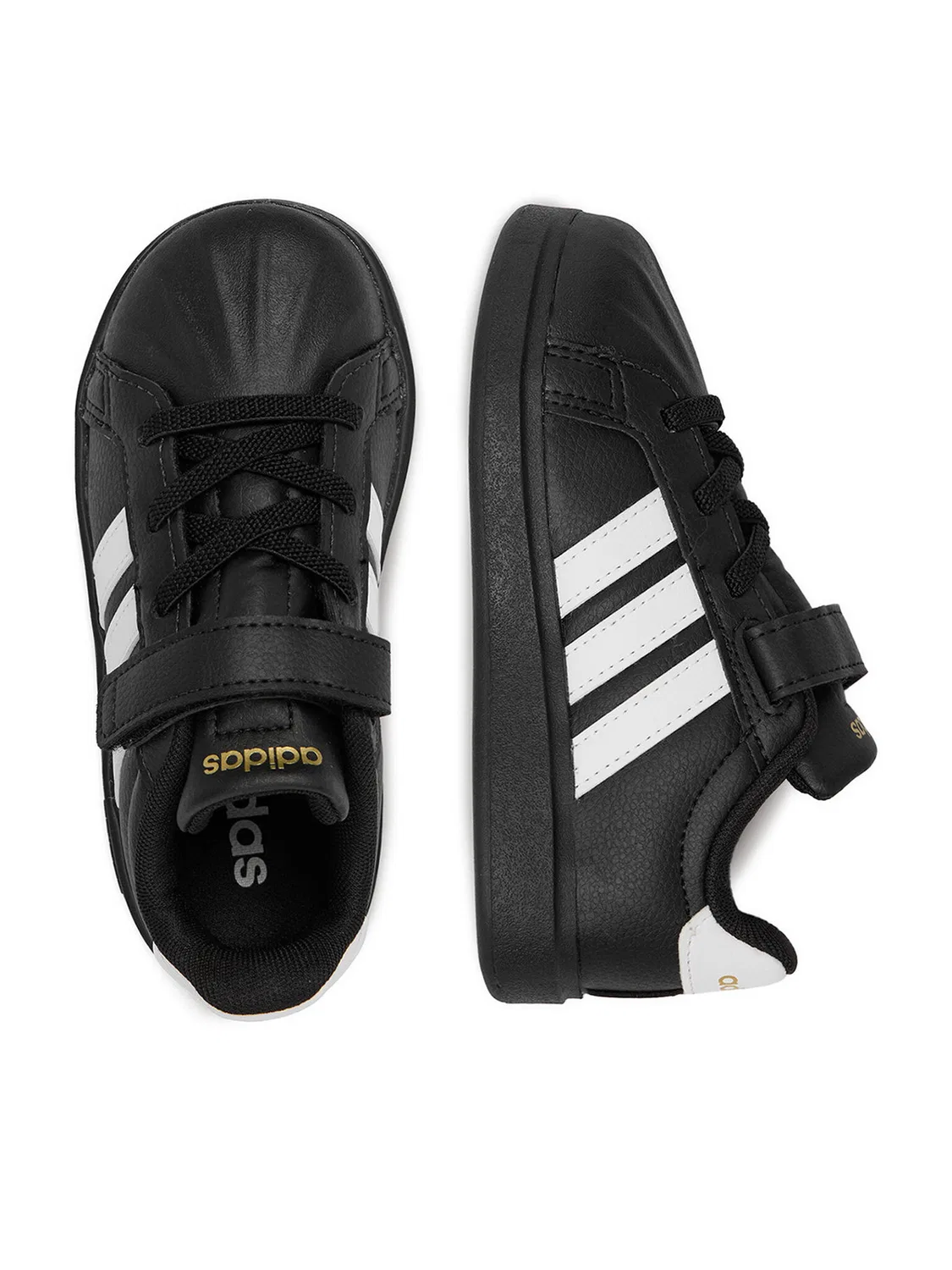 Кроссовки для мальчика Adidas, черный — фото 4