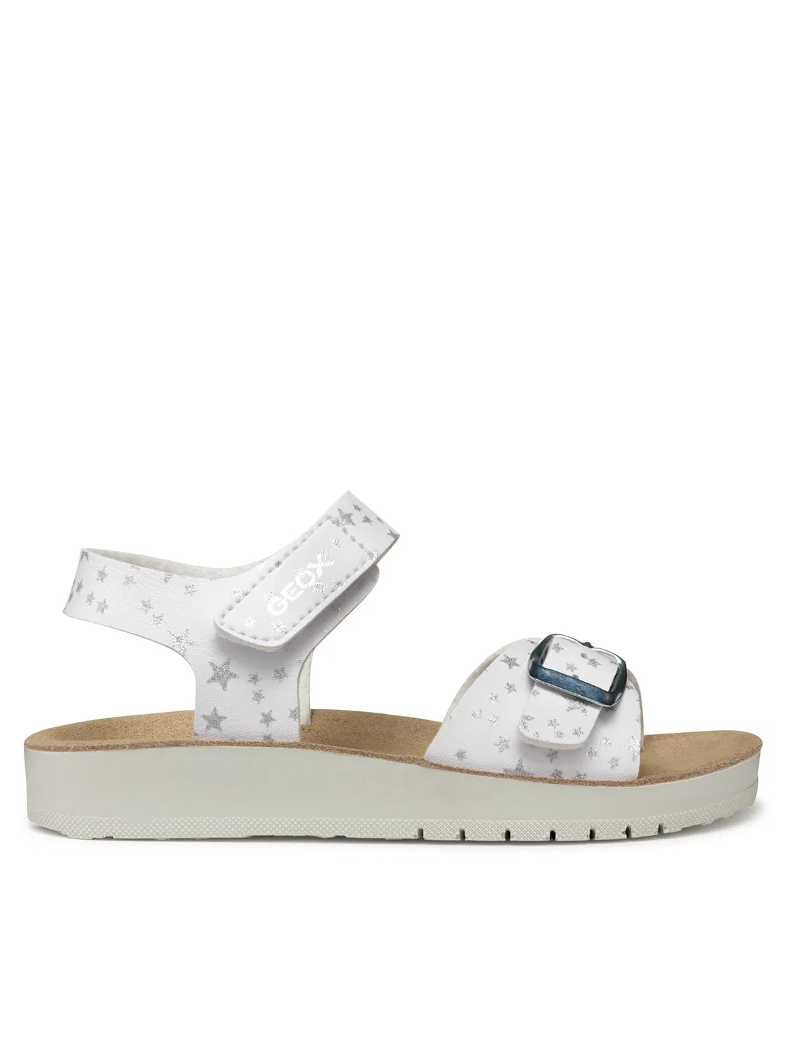 Сандалии для девочки Sandal Costarei Gi Geox, белый
