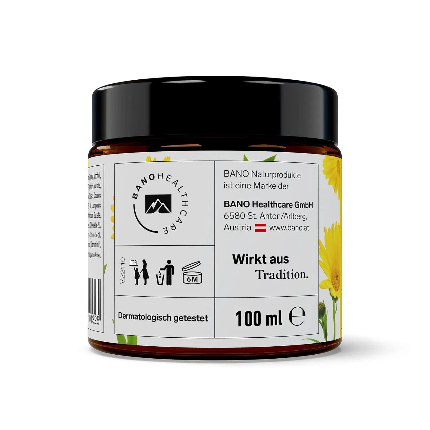 Интенсивный крем для кожи с календулой BANO Arlberger Calendulin 100 мл Bano — фото 2