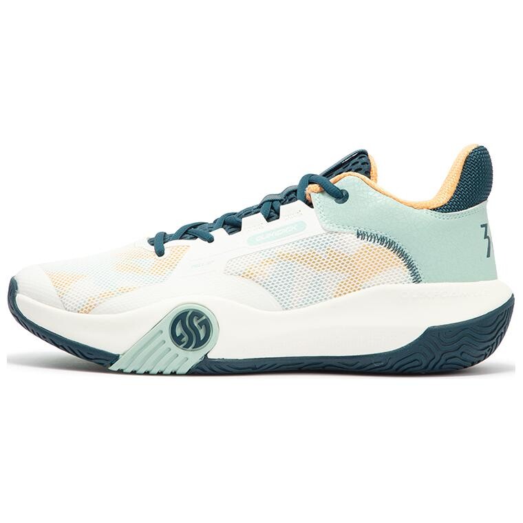 

Баскетбольные кроссовки Basketball Shoes Men Low-Top Feather White/bleached Light Green 361°