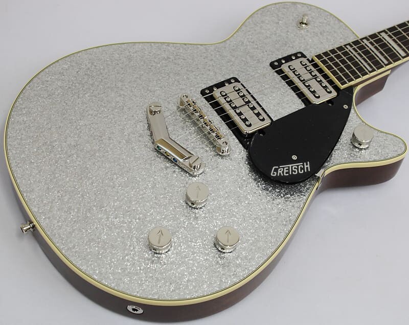 

Электрогитара Gretsch G6229 Players Edition Jet BT, серебристый блеск