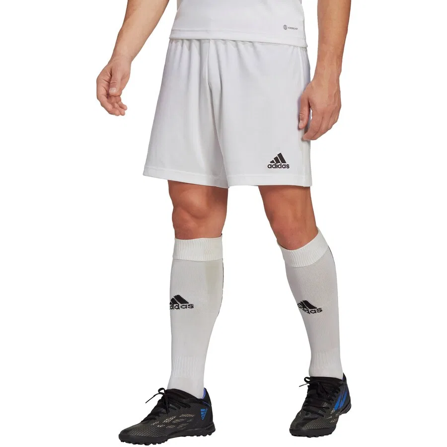 Спортивные шорты ADIDAS PERFORMANCE Regular Workout Pants 'Entrada 22' белого цвета — фото 3