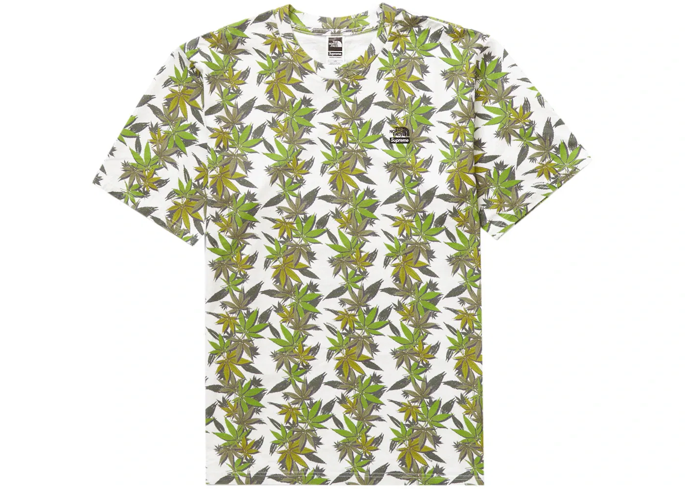 Мужская футболка Supreme The North Face Leaf S/S Top, White