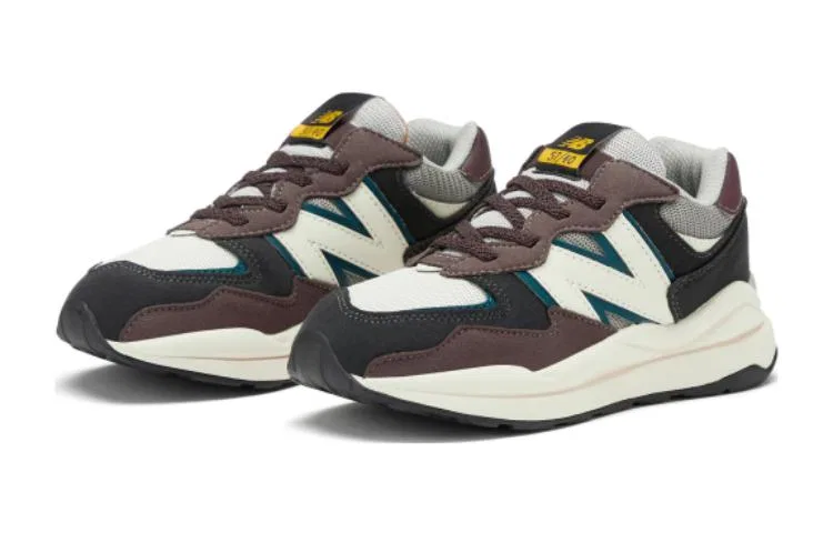 Детские кроссовки с низким верхом New Balance Black Brown Gray — фото 3