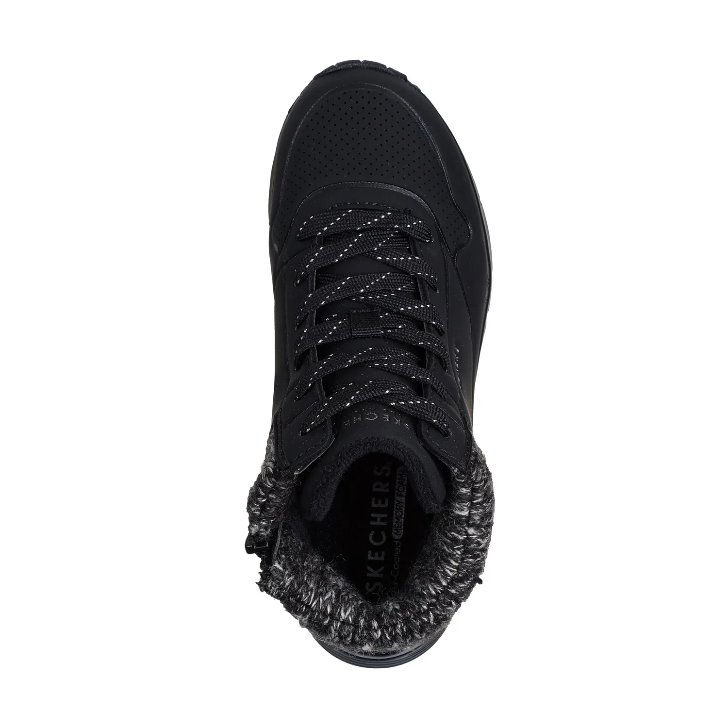 Детские зимние снежерсы с теплой подкладкой Skechers, Black — фото 3