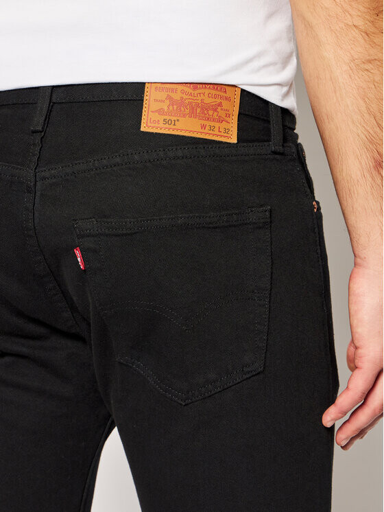 Джинсы оригинального кроя Levi's, черный — фото 4