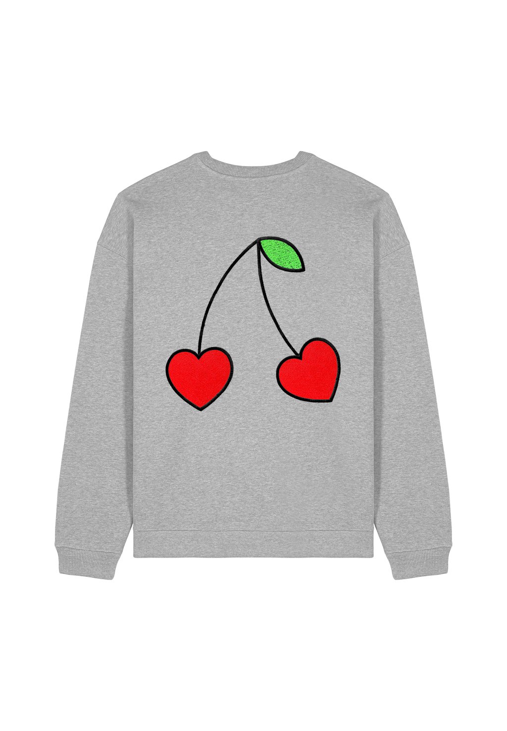 

Толстовка CERISES BACK PRINT Mira Paris, серый