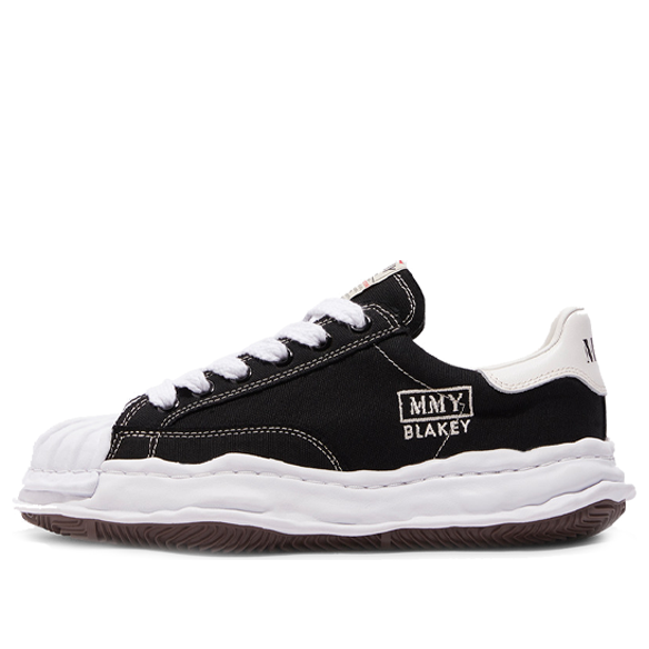 

Кроссовки blakey og sole canvas low-top sneaker Maison Mihara Yasuhiro, черный