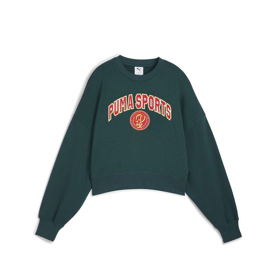 

Толстовка PUMA Wardrobe Essentials Sports Legacy, зеленый