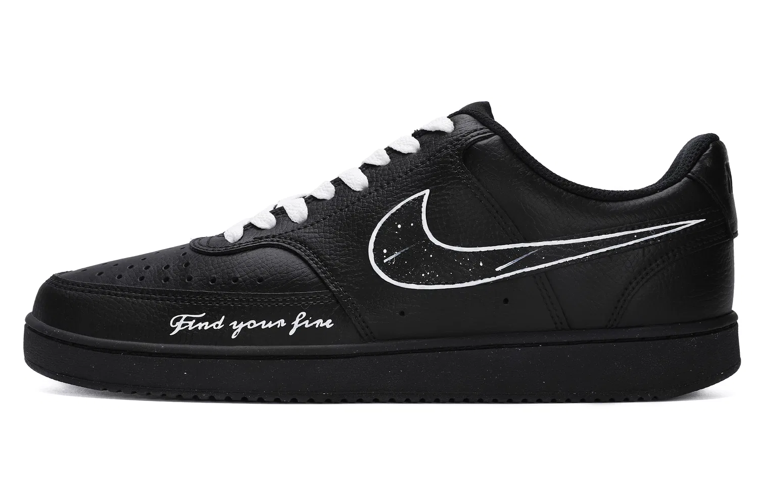 Кроссовки скейтбординговые Nike Court Vision Black