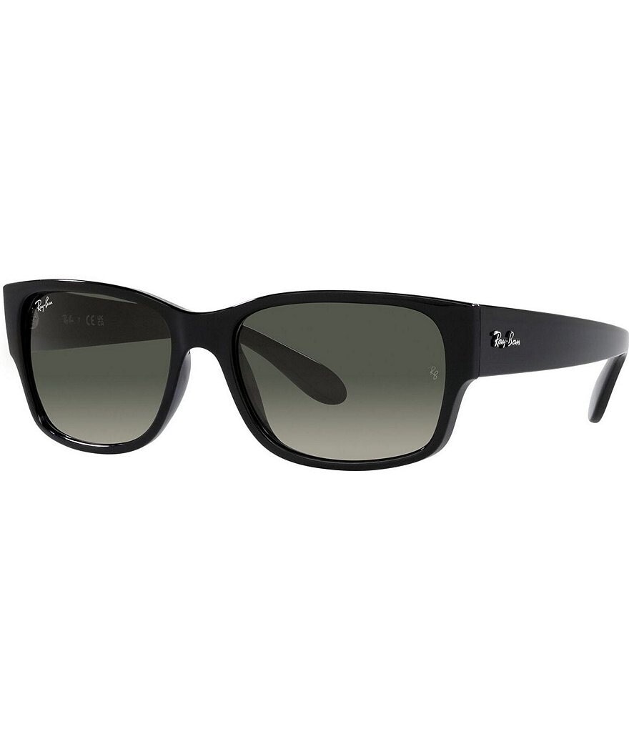 

Солнцезащитные очки Ray-Ban унисекс 0RB4388 55 мм прямоугольные, черный