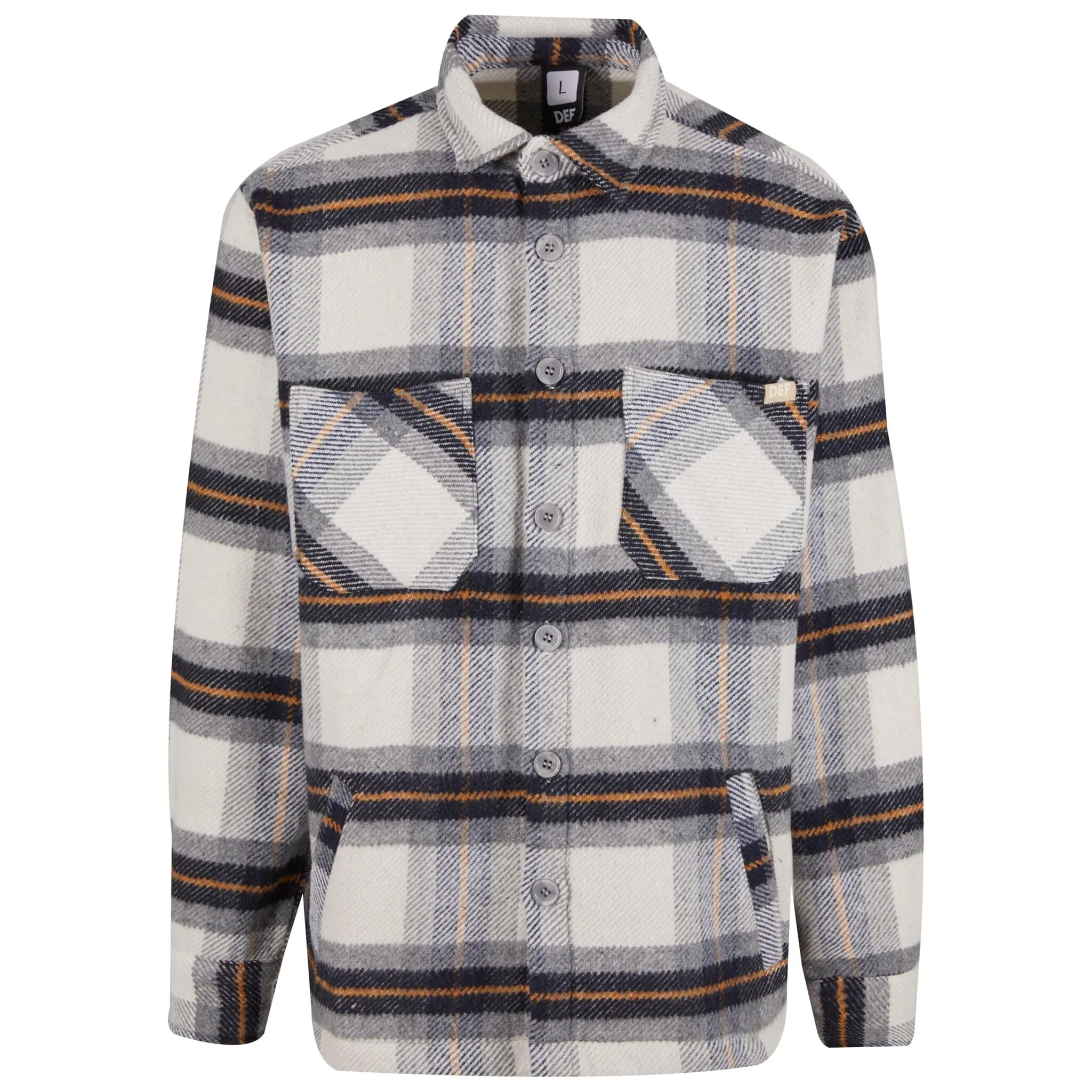 

Куртка всепогодная DEF "DEF Men's DEF Woven Shaket" (1 шт.), без капюшона, цвет Offwhite/Grey