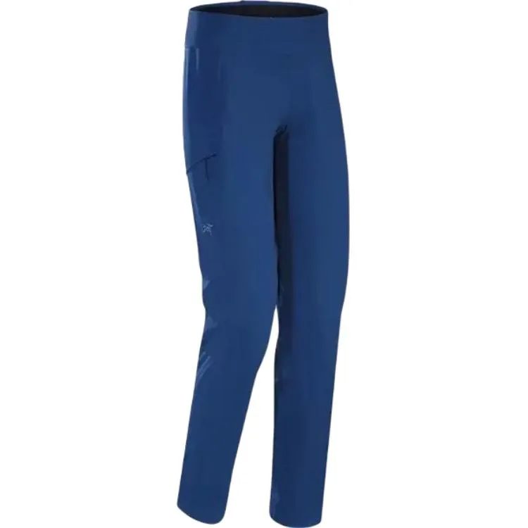 Женские повседневные брюки умеренного прямого кроя Arcteryx, Poseidon Blue