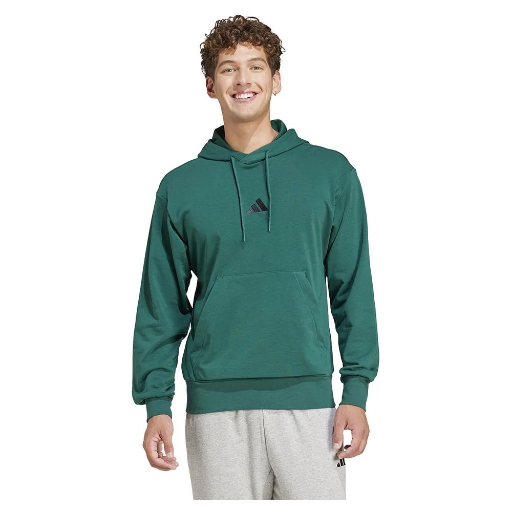 

Худи adidas Essentials Feelcozy French Terry, зеленый