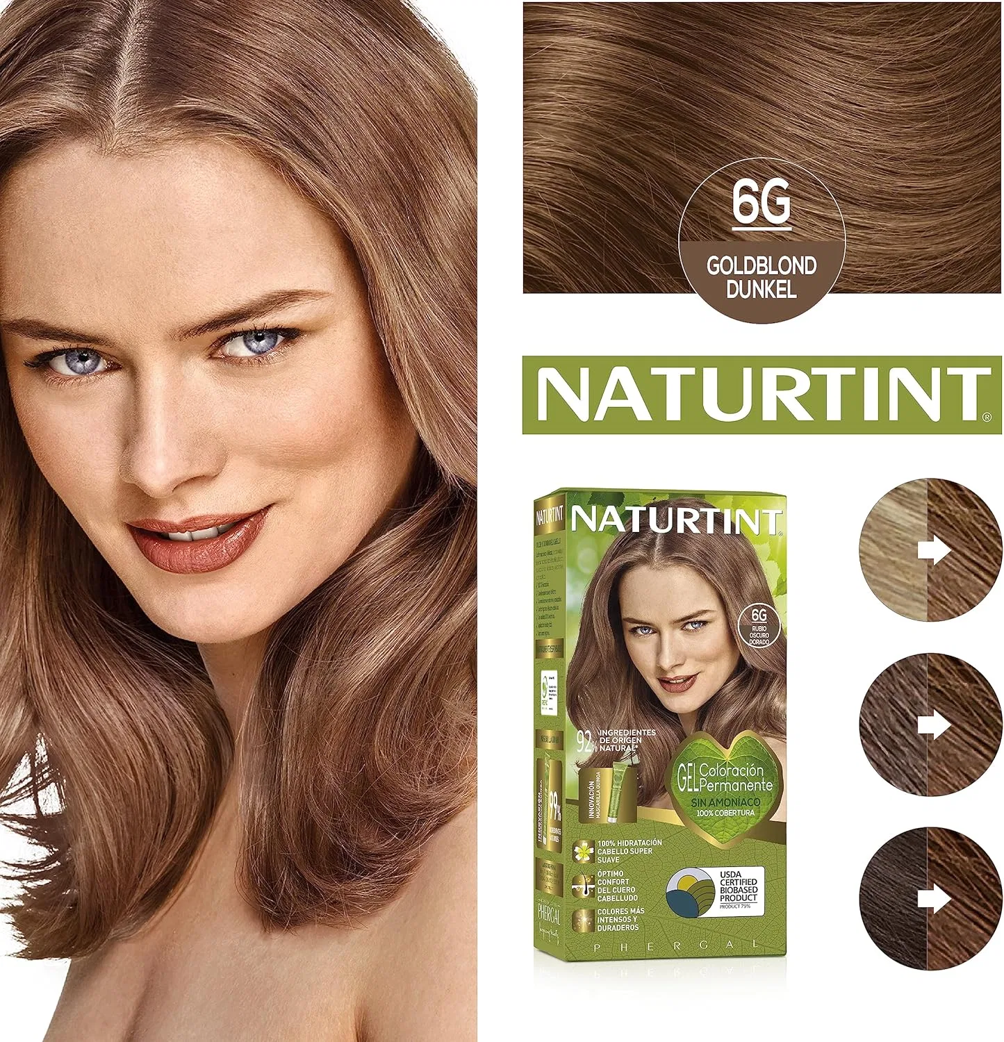 Краска для волос без аммиака Naturtint, 170 мл (3 шт.) Naturtint — фото 2