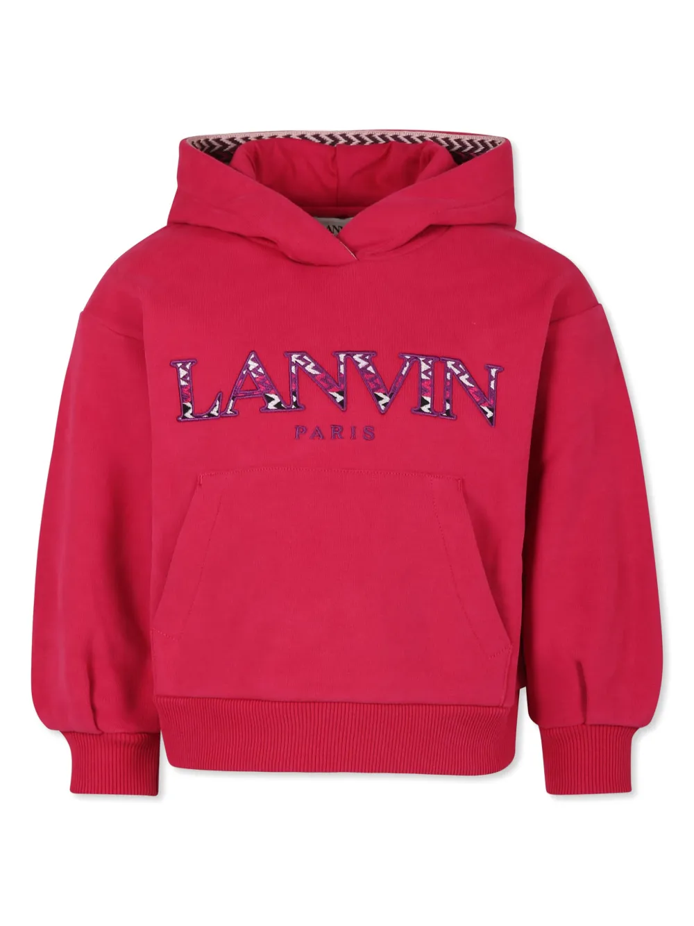 

Толстовка с капюшоном Lanvin Enfant, розовый