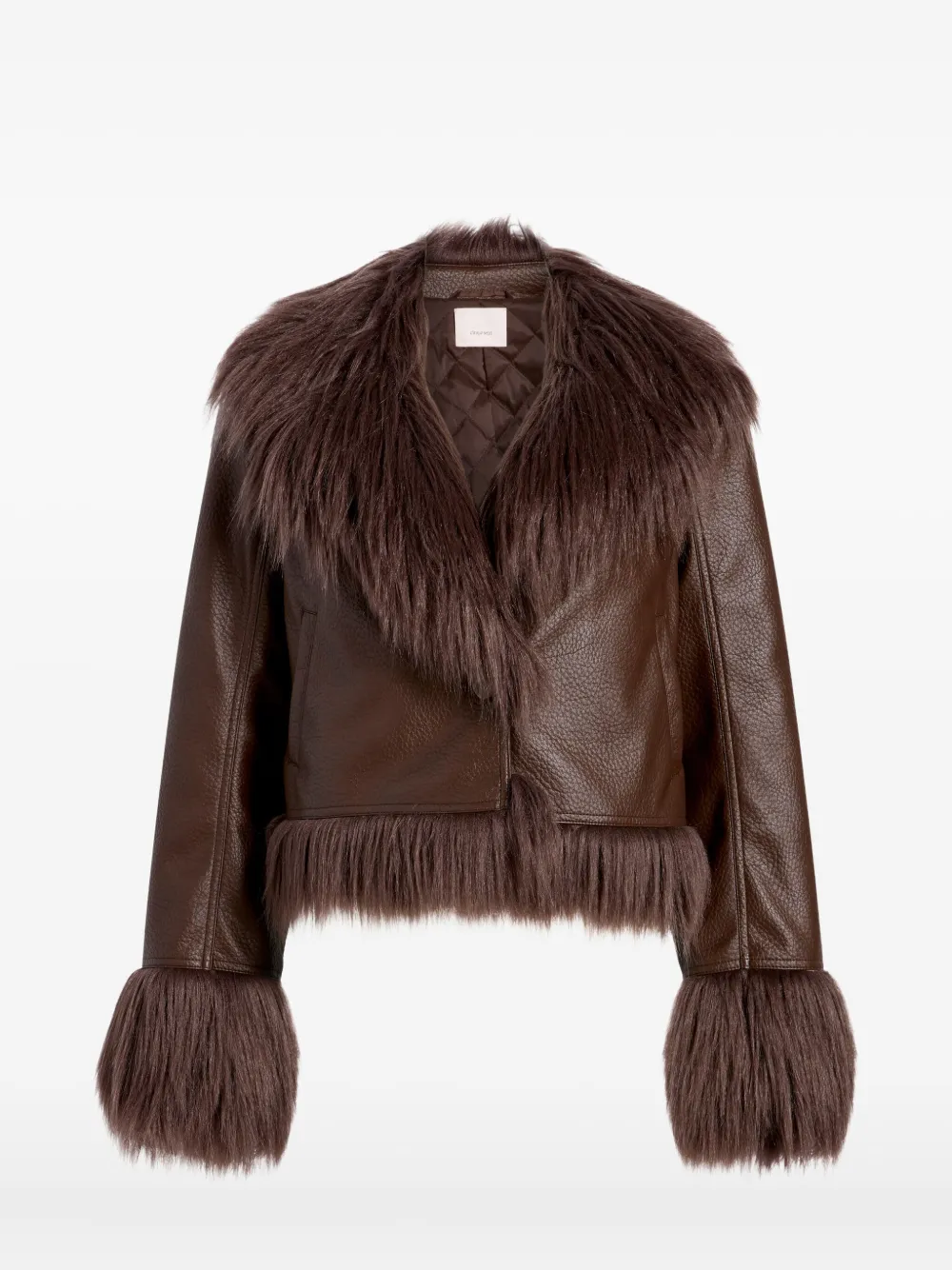 

Шуба Panama из искусственного меха Cinq A Sept, коричневый