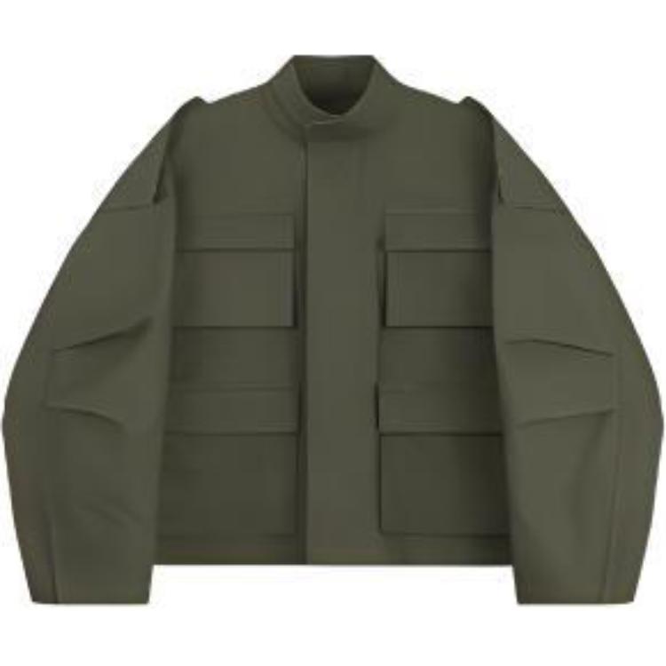 

WE11DONE Куртка мужская зеленая, Green