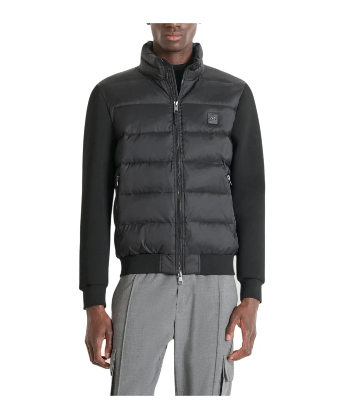 

Черная куртка на молнии и с карманами Antony Morato, черный