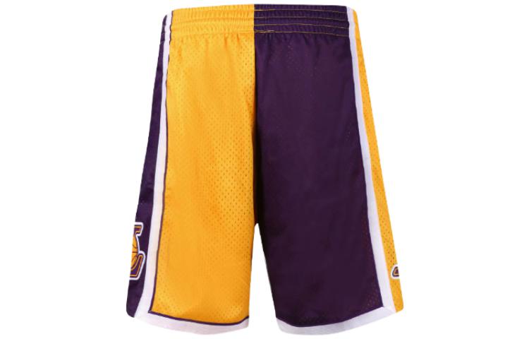 

Mitchell Ness Мужские баскетбольные шорты Mitchell & Ness, фиолетово-золотые