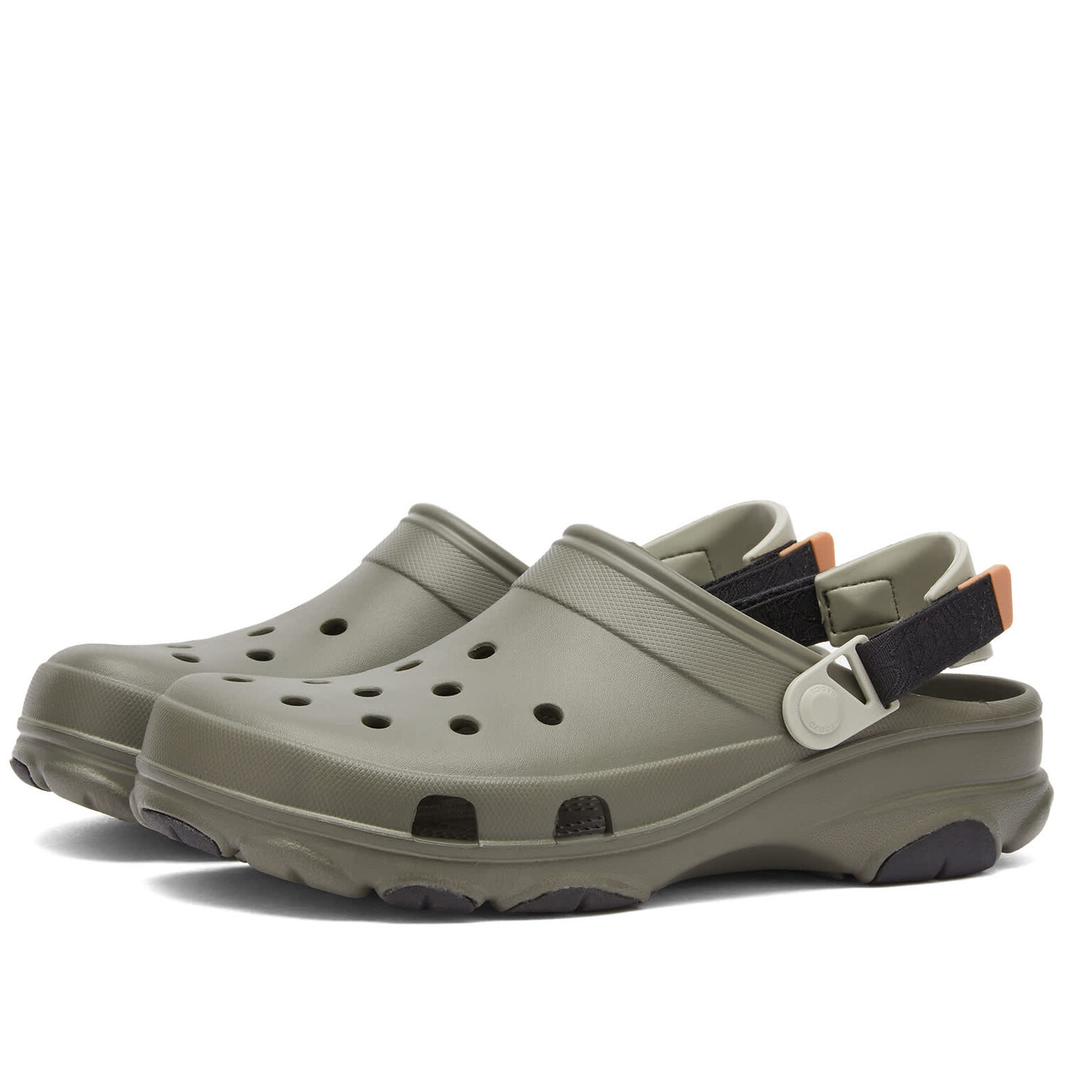 

Сандалии Crocs All Terrain Clog, цвет Dusty Olive & Multi