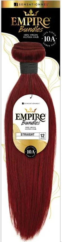 Набор париков Sensationnel Empire Bundle Weave Straight 30.5 см, натуральный черный, 2 шт — фото 2