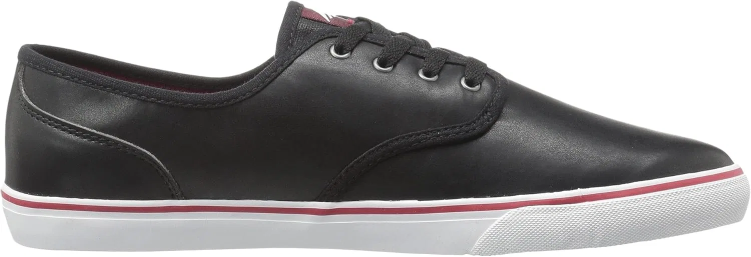 Мужские кроссовки для скейтборда Emerica Wino Cruiser, Black White Burgundy — фото 3